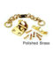 Max6mum Security Narrow Door Chain BRASS