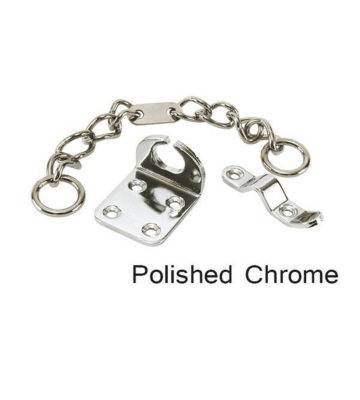 Max6mum security Narrow Door Chain CHROME