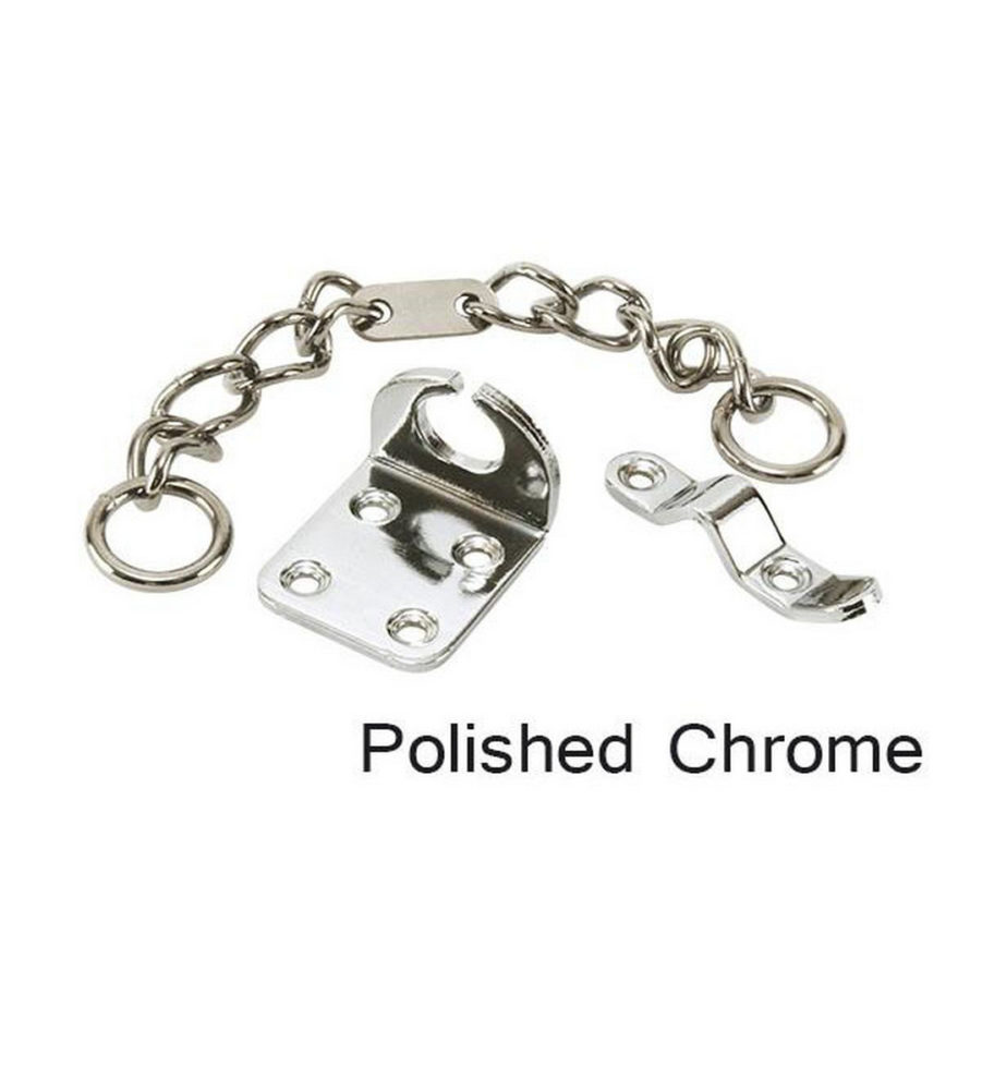 Max6mum security Narrow Door Chain CHROME