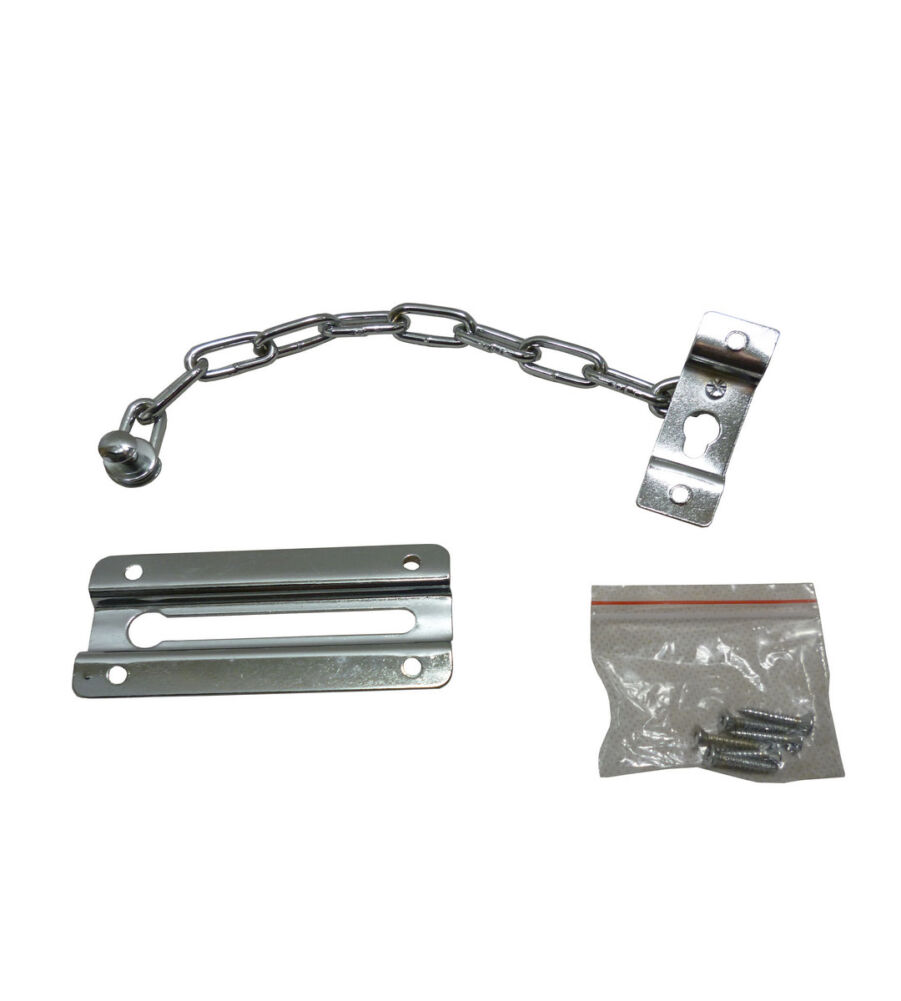 Max6mum security sliding door chain CHROME