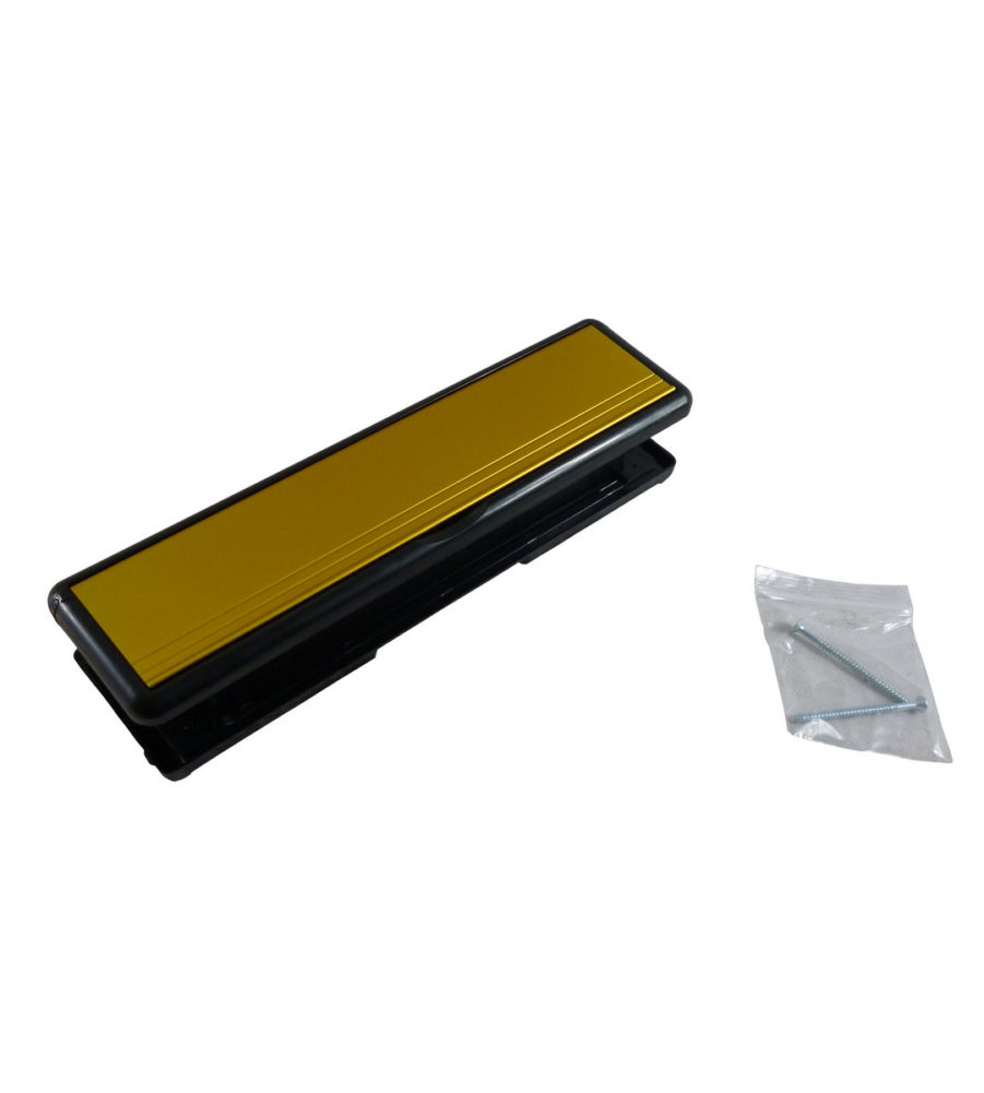 Yale P200 10'' Trimmaster Letterplate Gold - Image 3