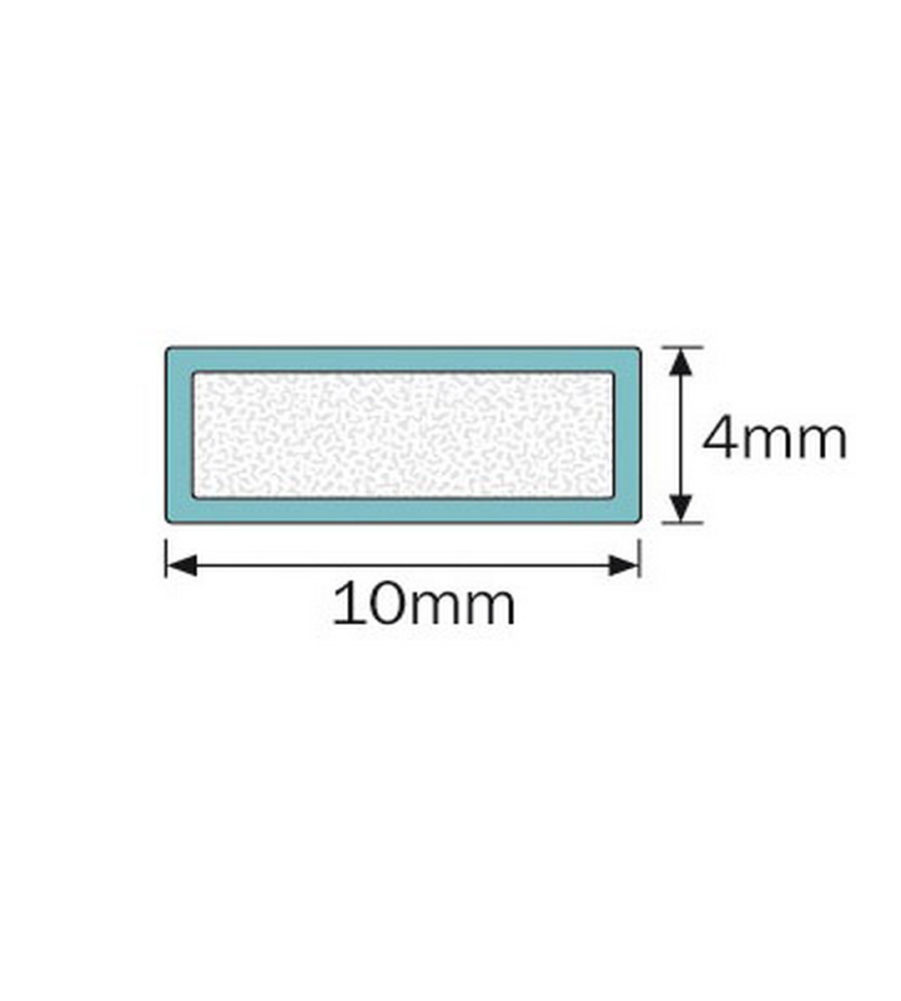 10mm  x 4mm Brown Intumescent Fire Seal 2.1m - Image 4