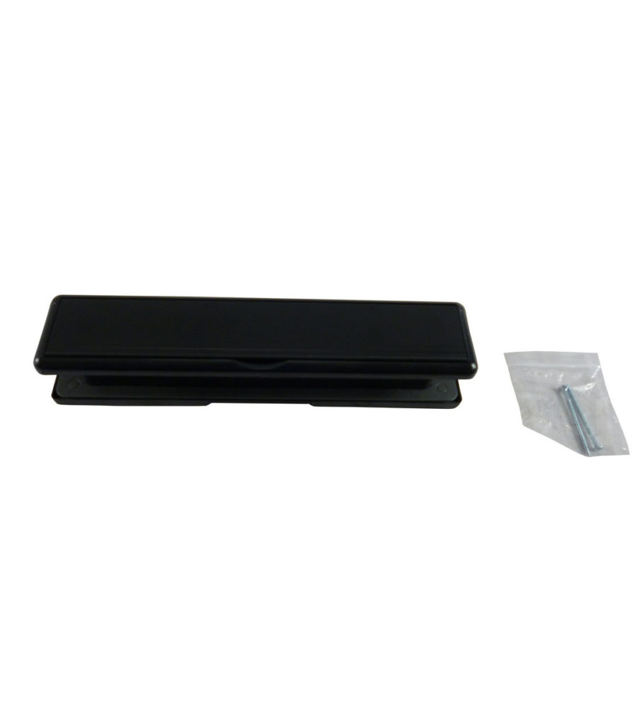 Yale P204 12'' Flapmaster Letterplate Black 40/80 - Image 2