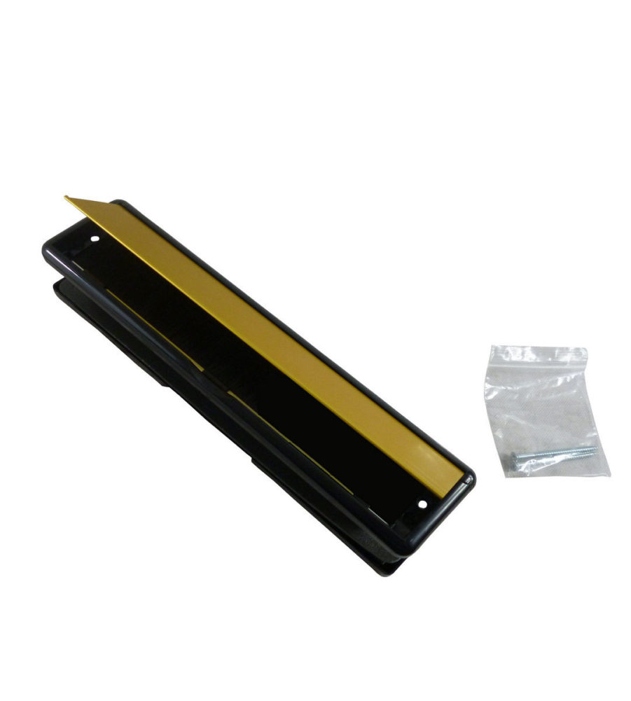 Yale P204 12'' Flapmaster Letterplate Gold 40/80