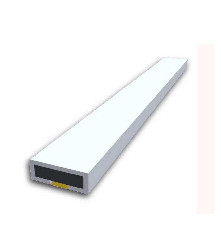 15mm  x 4mm White Intumescent Fire Seal 2.1m - Image 2