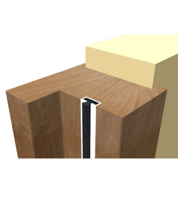 20mm  x 4mm Brown Intumescent Fire and Smokeseal 2.1m