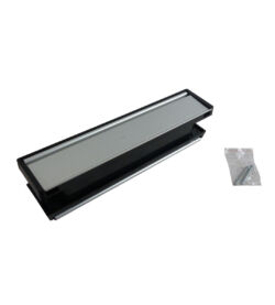 UAP Framemaster 12'' Anti Vandal Letterplate Silver Anodised - Image 3