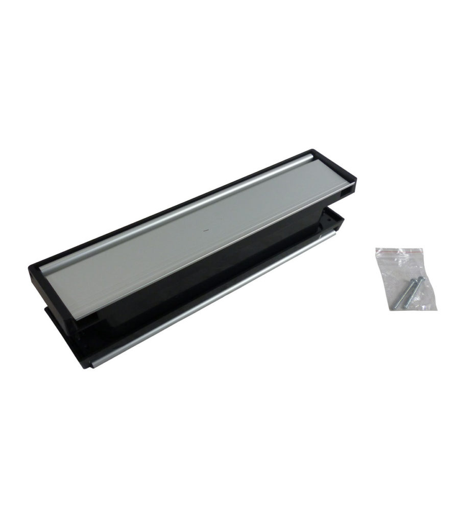 UAP Framemaster 12'' Anti Vandal Letterplate Silver Anodised - Image 3