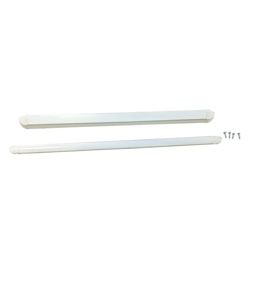 Aluminium Pyramid WIndow Slotvent 775mm Long - White