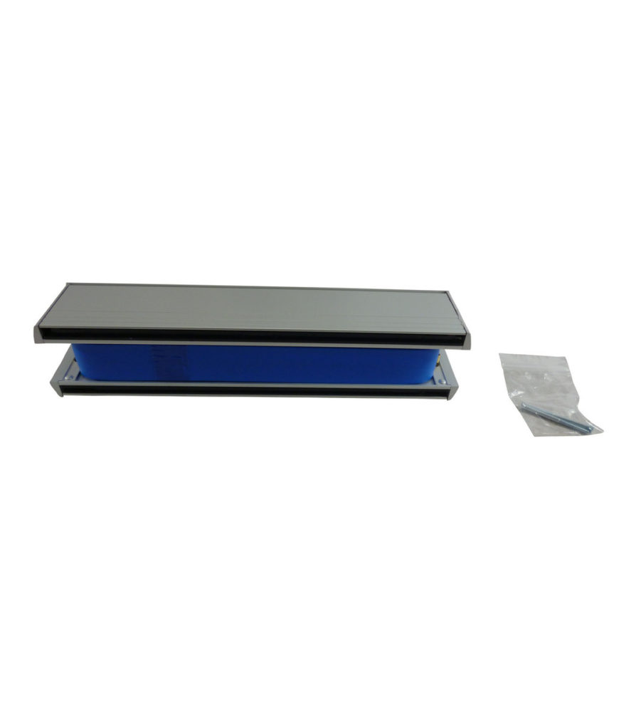 Yale P207 Firemaster 12'' Letterplate Silver Anodised - Image 2