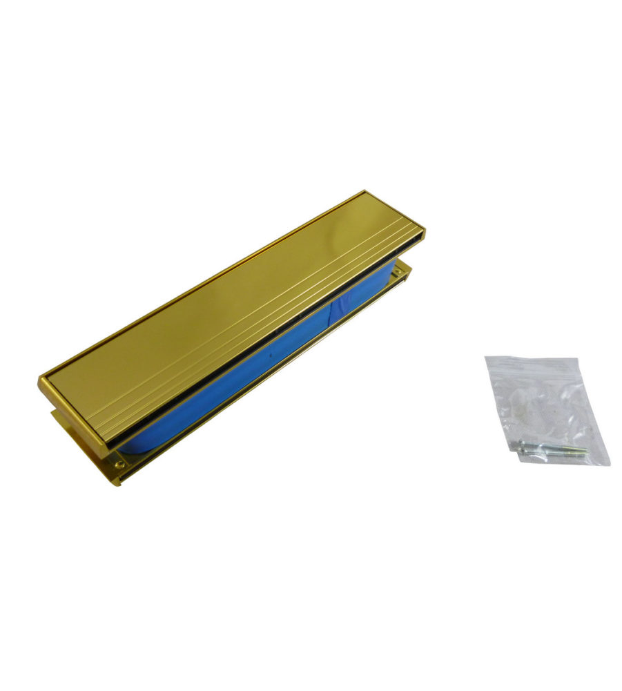 Yale P207 Firemaster 12'' Letterplate Polished Gold - Image 3