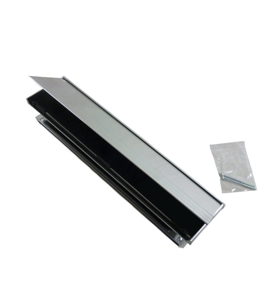 Yale P209 12'' Postmaster Letterplate Silver 20/40