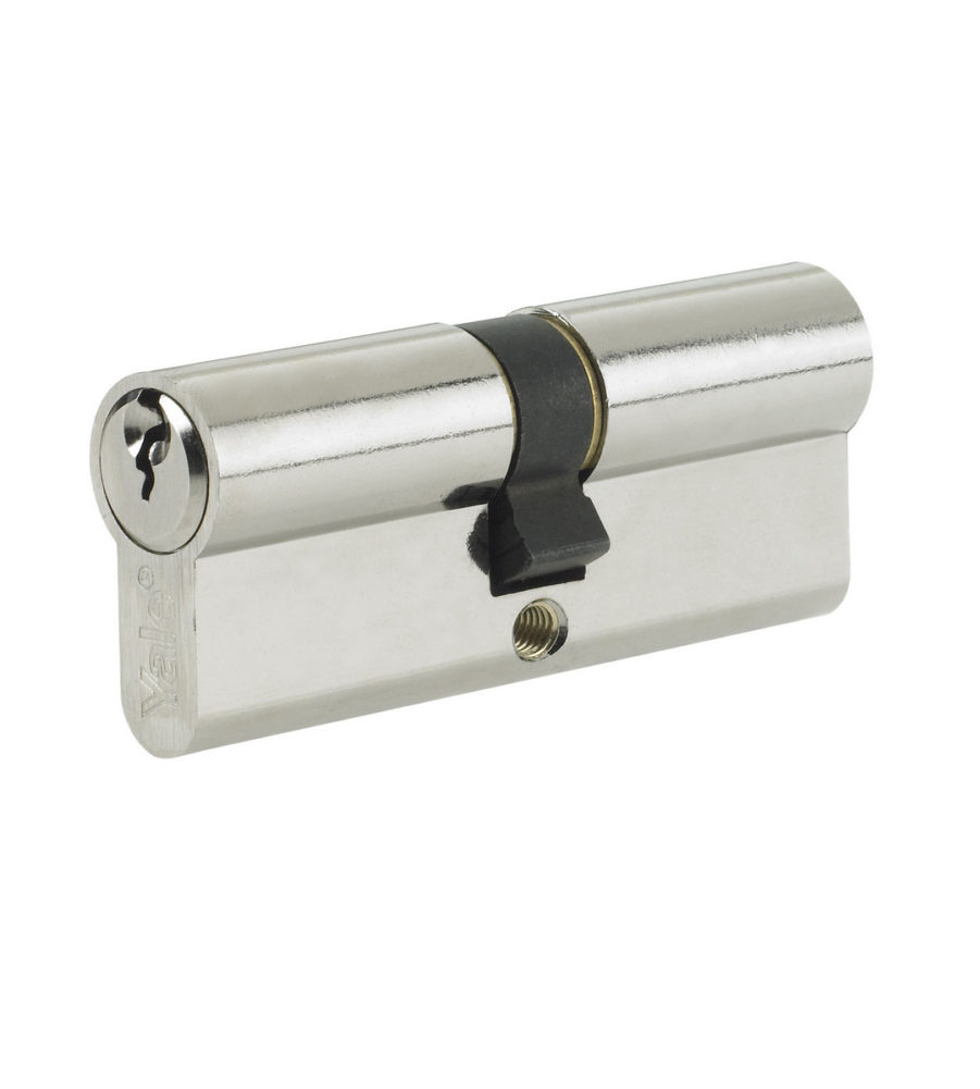 Yale 6 Pin Euro Profile Cylinder Lock Nickle 35/55 (90mm) c/w 3 Keys - Image 3