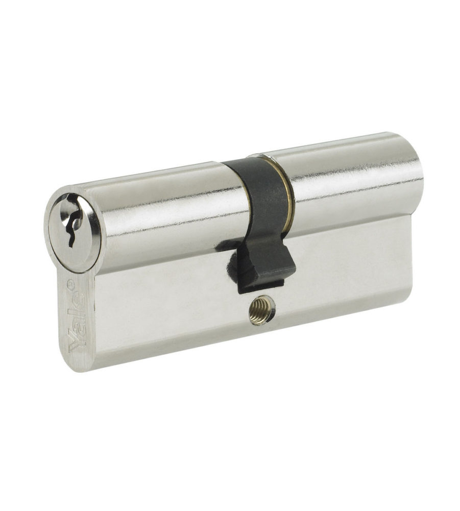 Yale 6 Pin Euro Profile Cylinder Lock Nickle 40/45 (85mm) c/w 3 Keys - Image 3