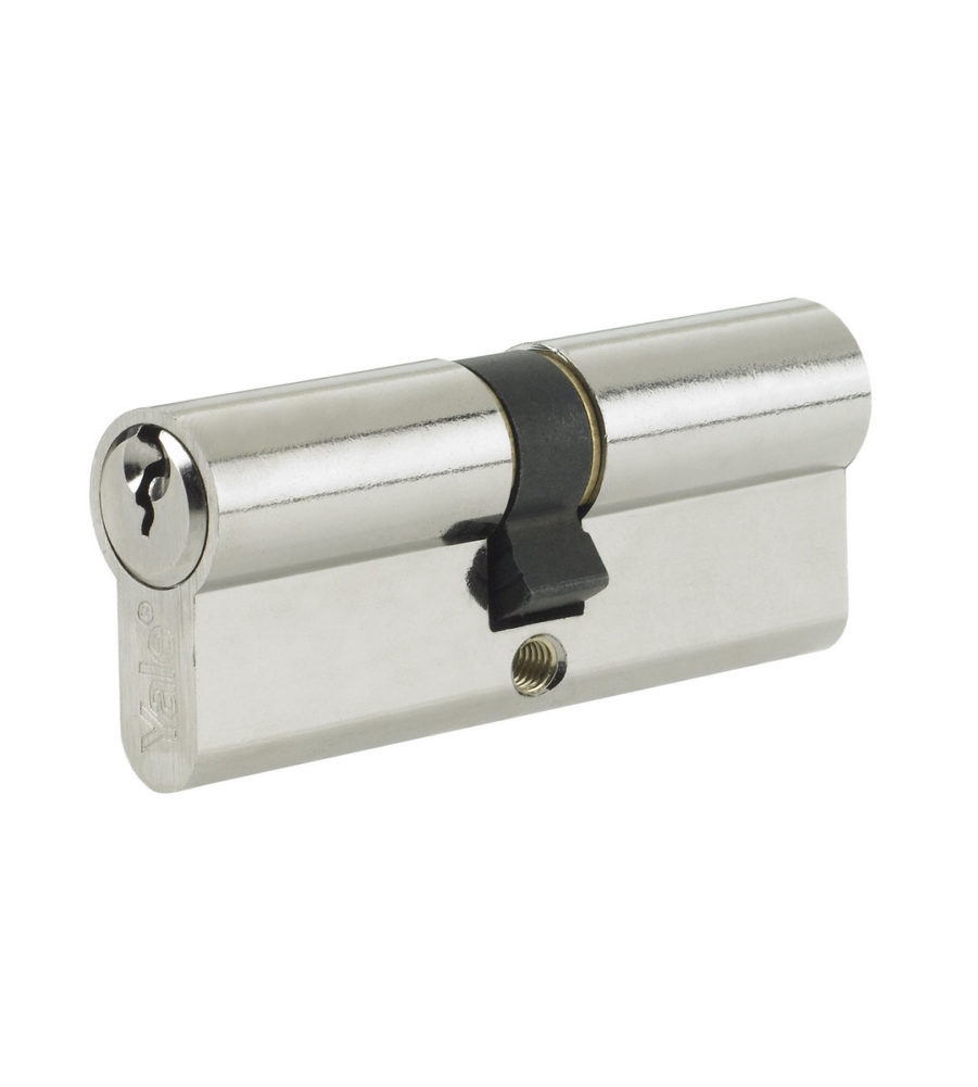 Yale 6 Pin Euro Profile Cylinder Lock Nickle 40/60 (100mm) c/w 3 Keys - Image 3