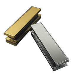Yale P209 12'' Postmaster Letterplate Silver 40/80