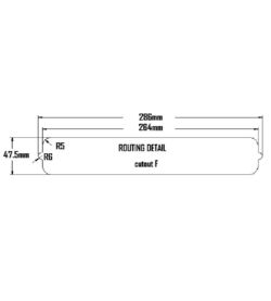 Yale P209 12'' Postmaster Letterplate Silver 40/80 - Image 2