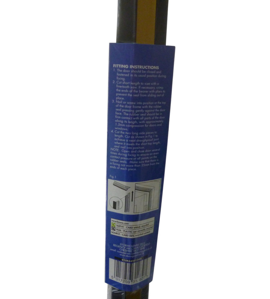 Stormguard RYT-X Around Door Seal 2134mm Gold Anodised - Image 2