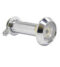 180 deg Chrome Door Viewer 12mm dia 35-55mm