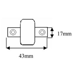 187 Sash Eye Polished Chrome Plated - Image 4