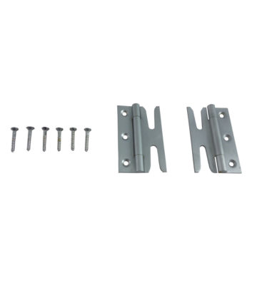 189 Solid Brass Simplex Hinges (pair) Satin Chrome