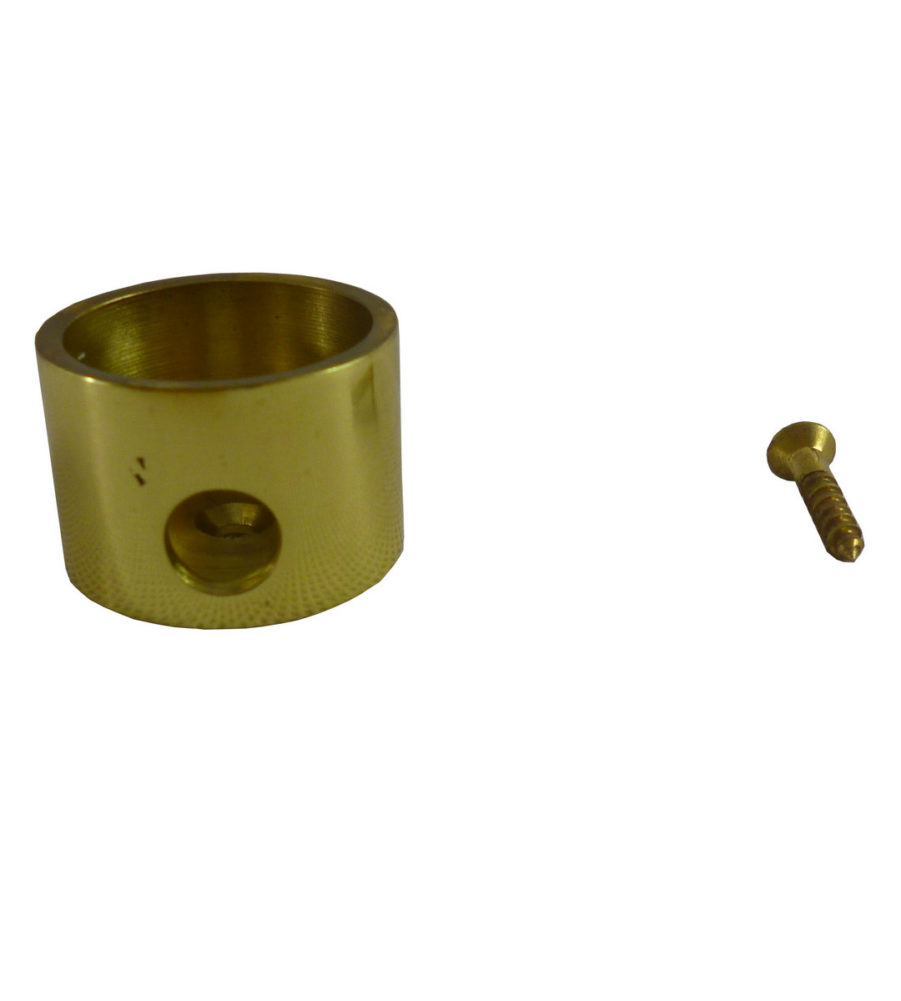 192 Cord Plug Polished Brass - Image 2