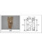 197 Clo Fastener Non Locking Chrome Plated
