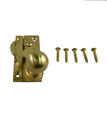 197 Clo Fastener Non Locking Polished Brass