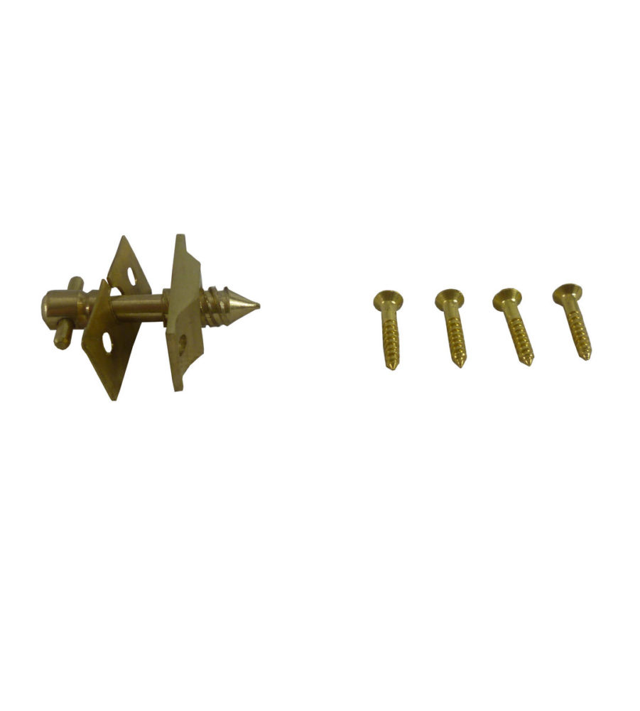 199 Baton Rod Screw Polished Brass - Image 3
