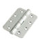 Ball Bearing Door Hinge Grade 13  102 x 76 x 3 Polished Stainless Steel Radius End (Pair)