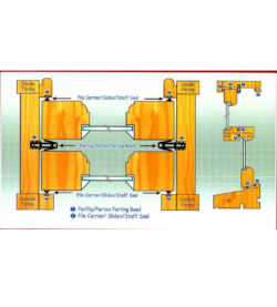 Centre Leg Carrier Only Brown 2.1m - Image 2