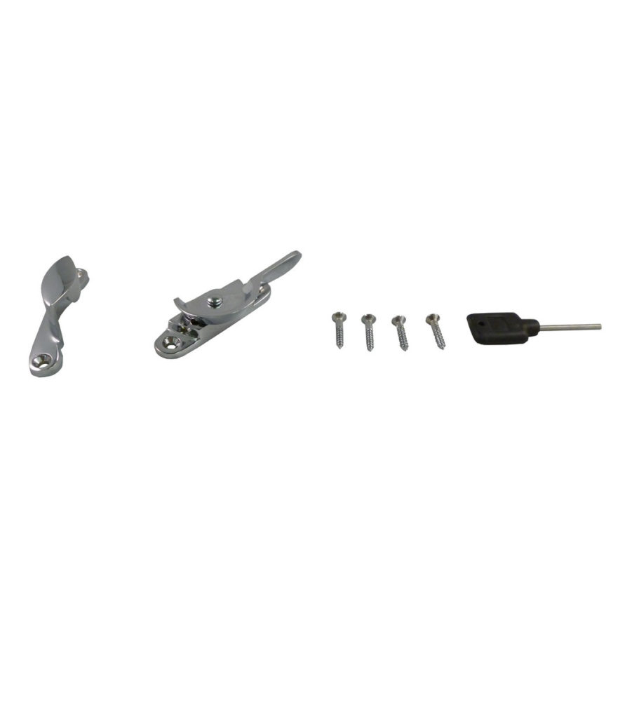 183L Fitch Fastener Locking c/w Narrow keep Polished Chrome Plated - Image 3
