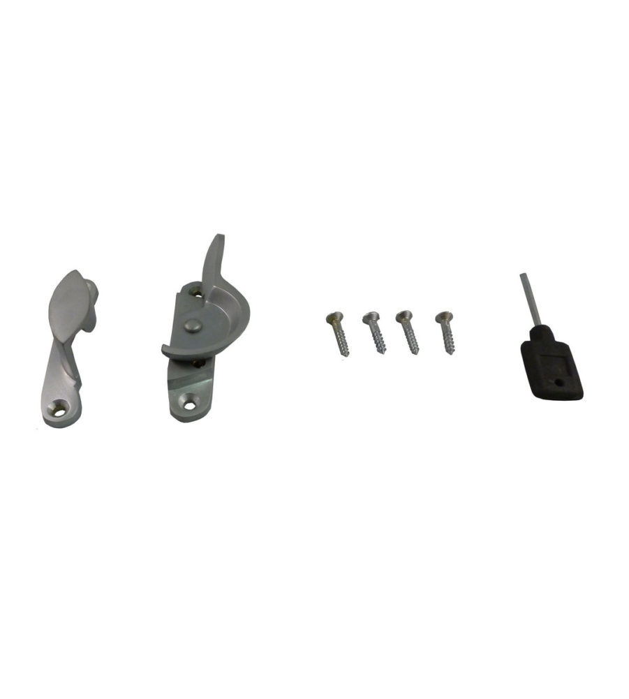183L Fitch Fastener Locking c/w Narrow Keep Satin Chrome