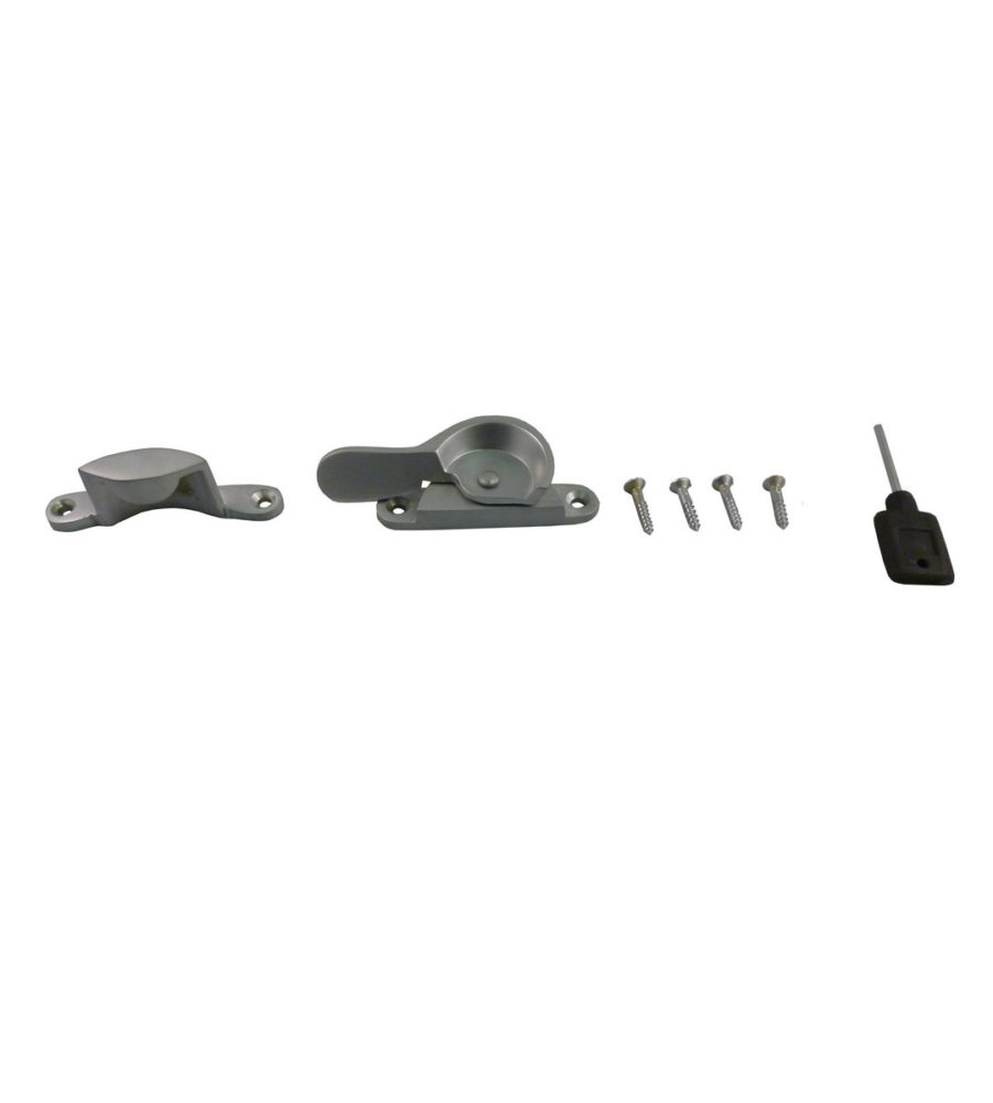 183L Fitch Fastener Locking c/w Narrow Keep Satin Chrome - Image 2