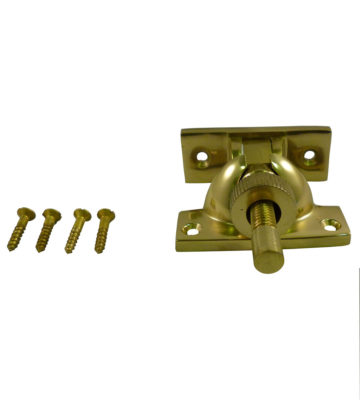 185 Brighton Fastener Small Non Locking Polished Brass