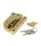 Securifitch Locking Sash Fastener PVD Gold