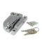 Securifitch Locking Sash Fastener Satin Chrome