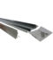 Stormguard 72mm Slimline Wide Inward Opening Weatherbar c/w ICD Deflector 2000mm Silver