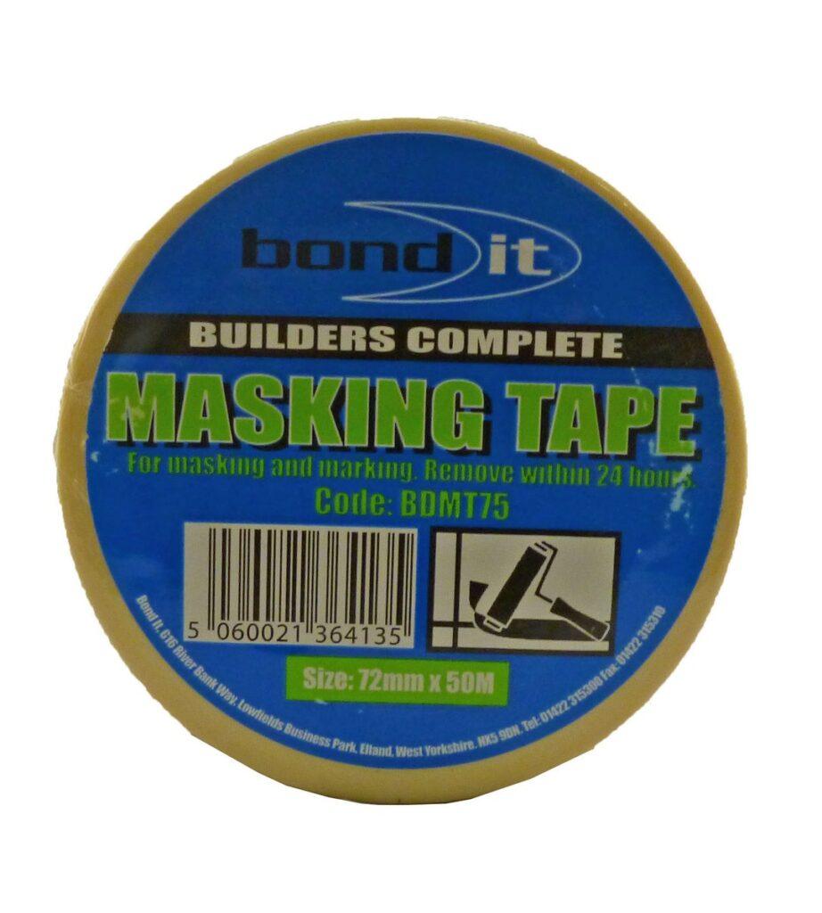 Bond It Masking Tape 38mm x 50m roll Sealco Scotland