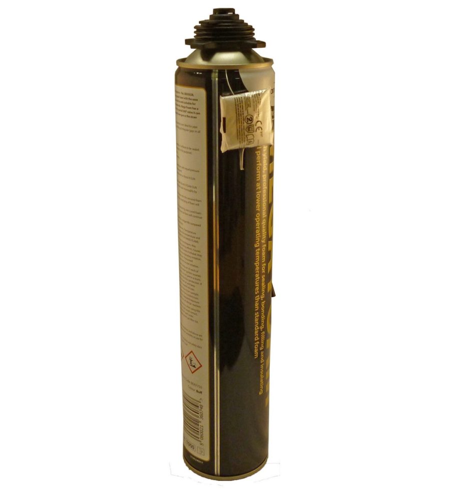Bond It Megafoam PU Expanding Foam Gun/Aerosol 750ml Beige - Image 3