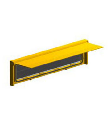 Aluminium Internal Letterplate with Flap Chrome Finish 06 SR 031