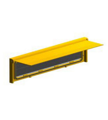 Aluminium Internal Letterplate with Flap Gold Finish 06 SR 031