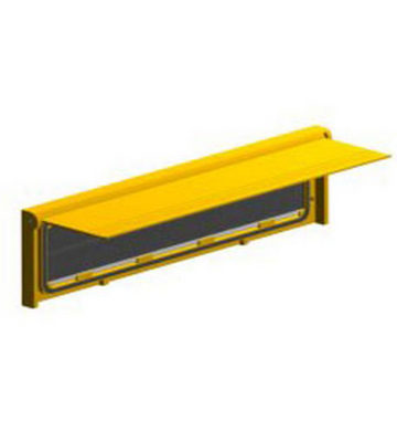 Aluminium Internal Letterplate with Flap Silver Finish 06 SR 031