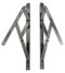 Nico 300mm Egress Easyclean Friction Hinge (pair) 13mm Stack