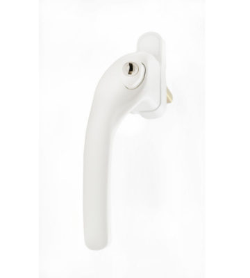 Endurance White Left Hand Window Handle 30mm Spindle