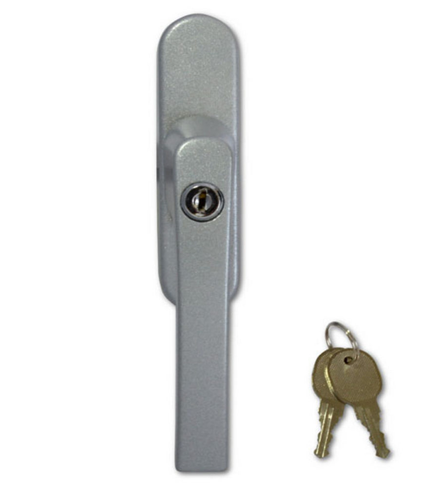 Adaptable Blade / Fork Drive Window Handle Silver