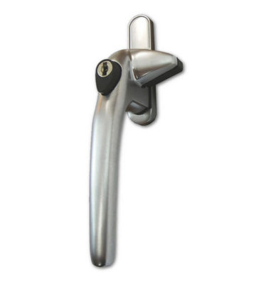 Adjustable Cockspur Window Handle Left Hand Polished Chrome