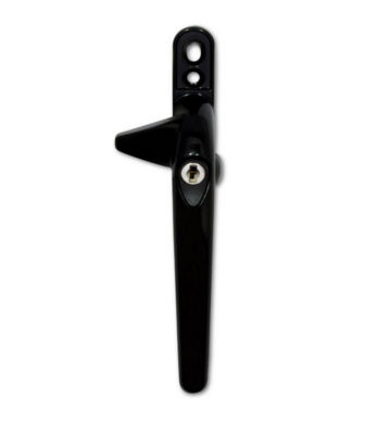 Adjustable Cockspur Window Handle Right Hand Black