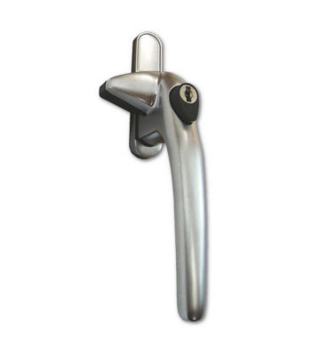 Adjustable Cockspur Window Handle Right Hand Polished Chrome