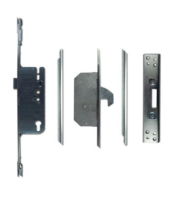 Adjustable Timber Multipoint Lock 55/92 2 Hook 20mm Faceplate